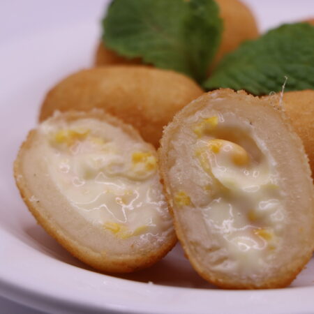 Stick de Milho com Requeijão